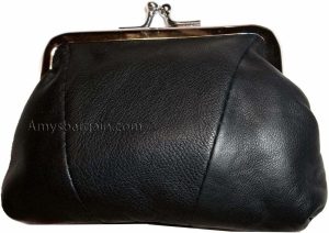lot of 2 new women's leather change purse coin bag wallet bag hand coin case bn. - Image 5