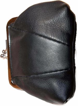 lot of 2 new women's leather change purse coin bag wallet bag hand coin case bn - Image 8