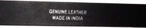 men's belt size large solid leather belt. men's new black strong leather belt. - Image 11