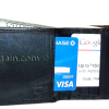 new style bifold leather man’s wallet 8 credit card spaces id window bifold