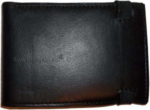 new style bifold leather man’s wallet 8 credit card spaces id window bifold - Image 5