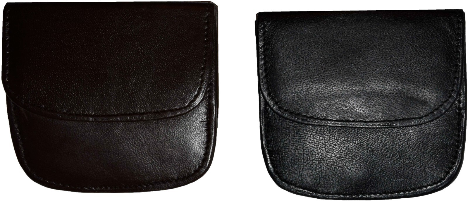 small leather wallet black/brown change purse small coin case new wallet - Image 8