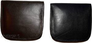 small leather wallet black/brown change purse small coin case new wallet - Image 9