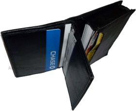 women men's leather business credit card id card holder fifty cards case br new