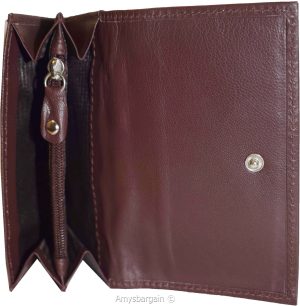 women's wallet compact billfold credit card id women's genuine leather wallet - Image 11