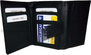 women's wallet compact billfold credit card id women's genuine leather wallet - Image 6
