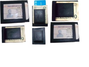 12 Men’s Leather Money Clip Credit card/ID holder wallet with magnetic moneyclip - Image 13