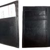 2 Black skinny leather 6 business and credit card case, leather card case BNWT