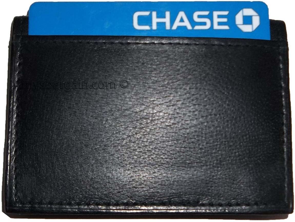 2 women men's Leather Business Credit Card ID card case fifty cards holder bnwt - Image 5