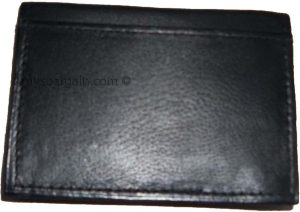 3 women men's Leather Business Credit Card ID card case fifty cards holder bnwt - Image 3
