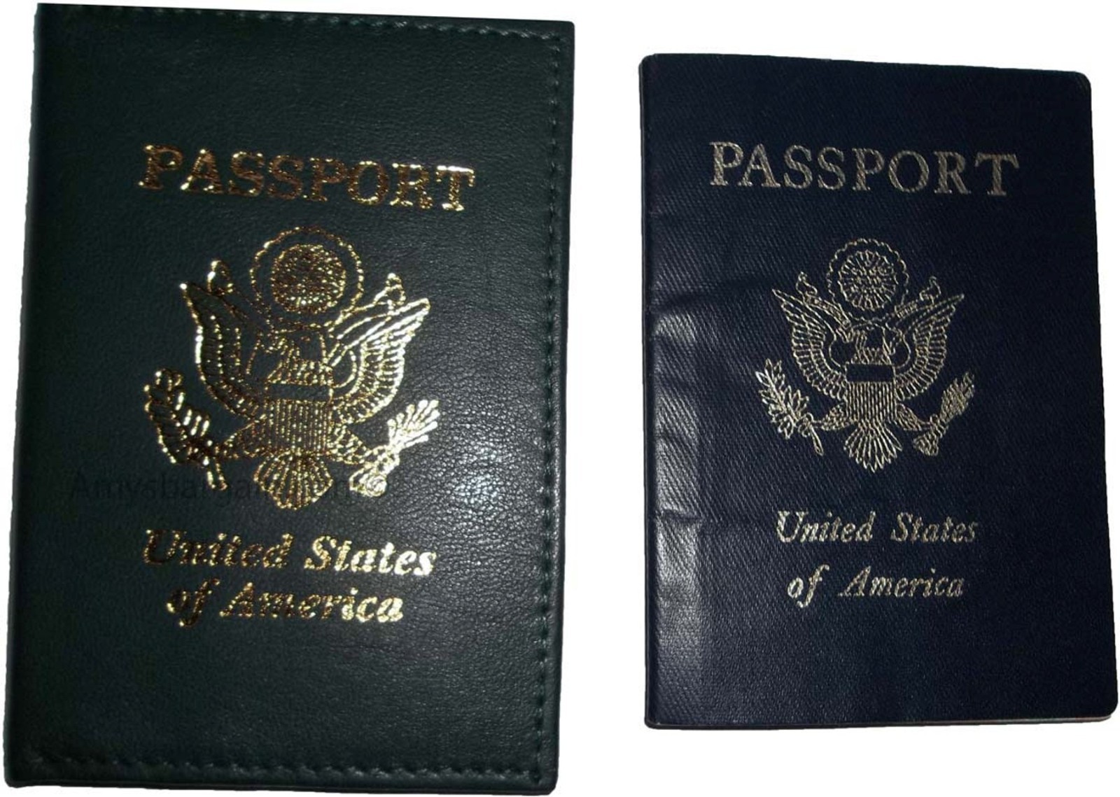 4 New USA Leather passport case wallet credit ATM card spaces brand nwt - Image 6