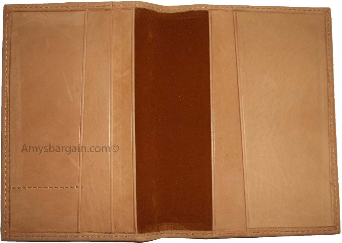4 USA Leather passport case wallet credit card case ID passport holder Brand New - Image 12