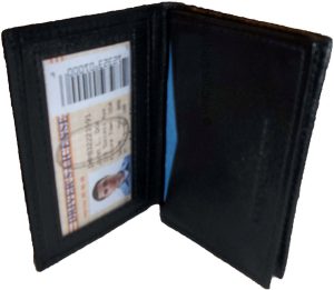Business card case leather credit card holder 30 plus card case id case br new - Image 10