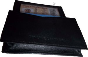 Business card case leather credit card holder 30 plus card case id case br new - Image 12