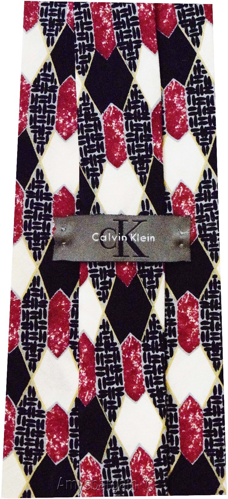 Calvin Klein Neck Tie, 100% Silk tie, Neck wear Made in USA, New Designer tie - Image 5