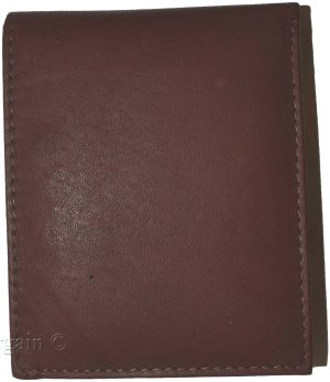 FIZA NY New leather men's Bifold wallet Tan Billfold wallet 9 Credit cards 3 ID - Image 5