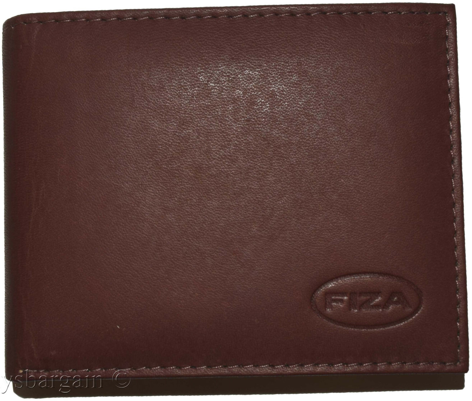 FIZA NY New leather men's Bifold wallet Tan Billfold wallet 9 Credit cards 3 ID - Image 6