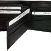 Leather 2-in-1 Man's Wallet 9 Card Space 2 ID window coin purse 2.5 bill packets