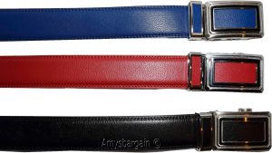 Leather Belt, Men's belt, Quick lock belt. Auto lock belt, Dress/casual belt new - Image 9