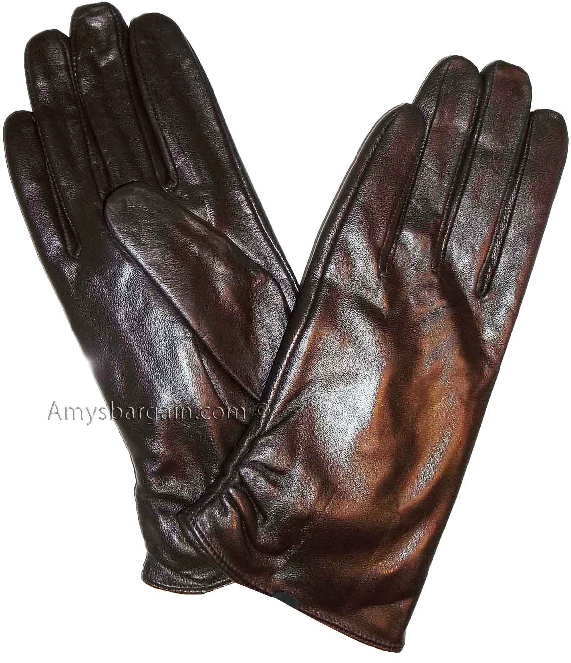 Leather gloves Size S, M, L, XL Woman's Leather winter Gloves new pair of Gloves - Image 12