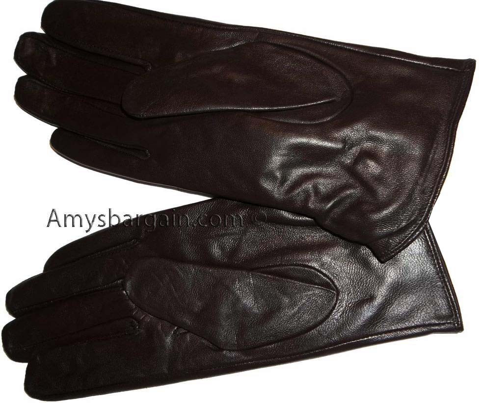 Leather gloves Size S, M, L, XL Woman's Leather winter Gloves new pair of Gloves - Image 3