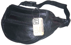 Leather waist pouch new waist bag leather bag Fanny pack leather strap bag