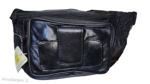 Leather waist pouch waist bag genuine leather bag real leahter fanny pack new - Image 5