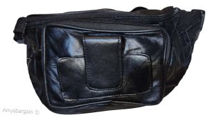 Leather waist pouch waist bag genuine leather bag real leahter fanny pack new - Image 6
