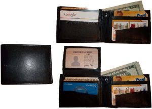 Lot of 12 Bifold Leather Man’s wallet 10 Card 3 bill slot 2 IDs change purse nwt - Image 11