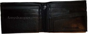 Lot of 12 Bifold Leather Man’s wallet 10 Card 3 bill slot 2 IDs change purse nwt - Image 4