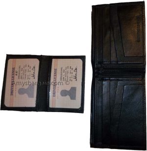 Lot of 12 Bifold Leather Man’s wallet 10 Card 3 bill slot 2 IDs change purse nwt - Image 7