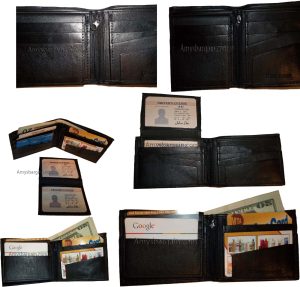Lot of 12 Bifold Leather Man’s wallet 10 Card 3 bill slot 2 IDs change purse nwt - Image 9