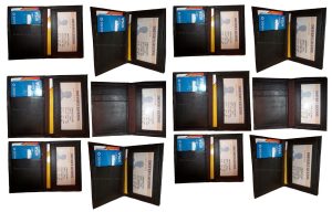 Lot of 12 Business card case slim leather credit business card case 2 ID 3 Cards - Image 8