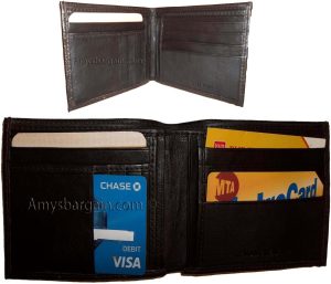 Lot of 12 Men's bifold genuine leather Wallet Brown Billfold credit card wallet - Image 6