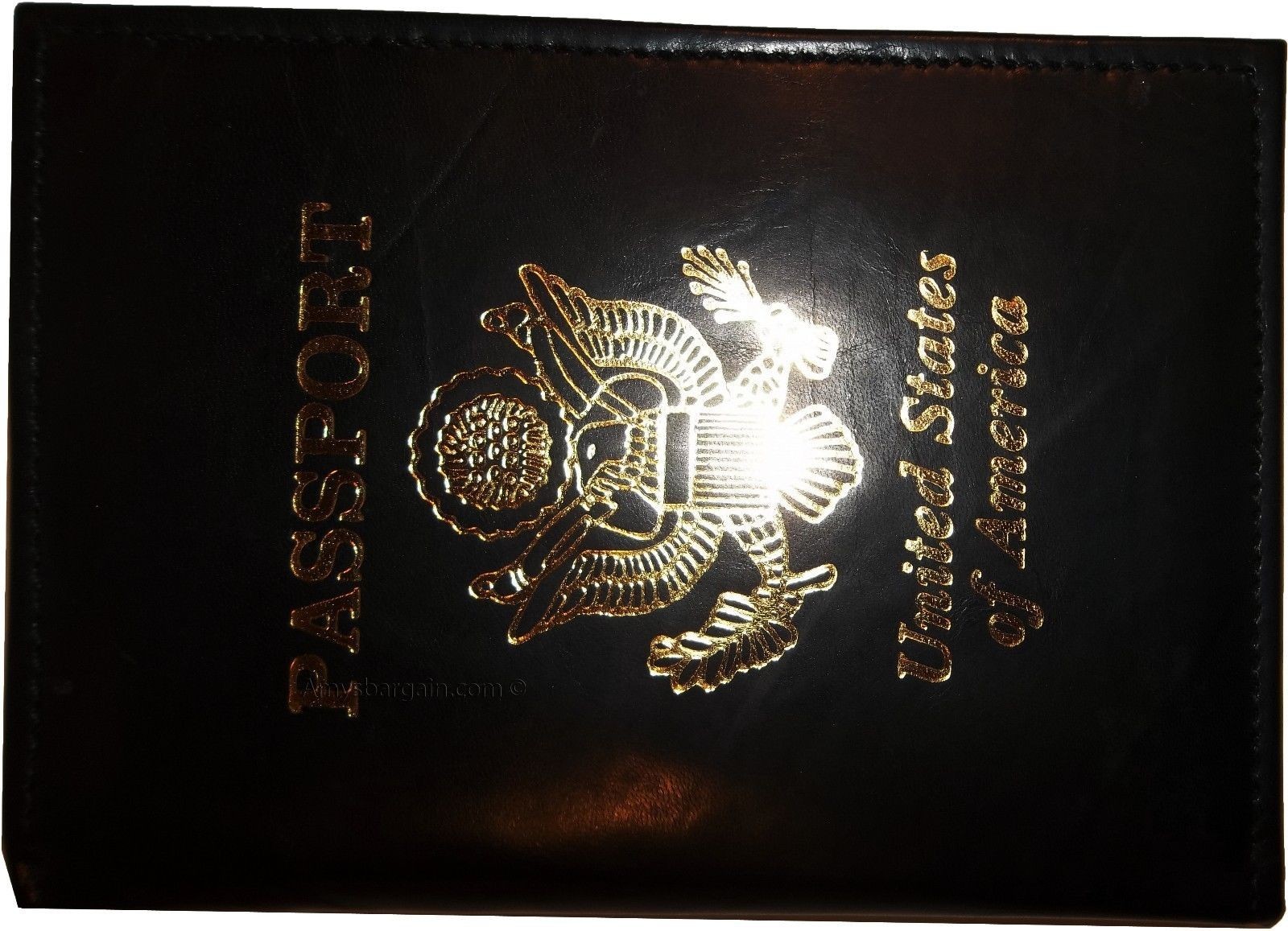 Lot of 12 New 4 credit cards + ID Lamb skin USA Leather passport case wallet NWT - Image 7