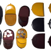 Lot of 12 new leather change purse coin case coin holder assorted change purses
