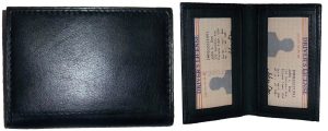 Lot of 12 slim leather business card case credit card 2 id windows mew bnhukjm - Image 3
