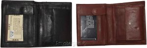 Lot of 2 Ladies Leather wallet 2 Flip side pieces 8 card slots 3ID Zip coin case - Image 4