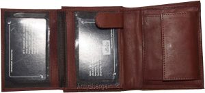 Lot of 2 Ladies Leather wallet 2 Flip side pieces 8 card slots 3ID Zip coin case - Image 5