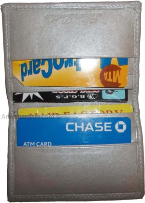Lot of 2 Leather business card credit card case ID ATM wallet Card carrier BNWT - Image 12