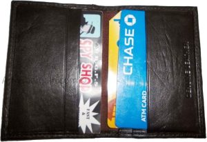 Lot of 2 Leather business card credit card case ID ATM wallet Card carrier BNWT - Image 4
