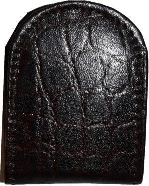 Lot of 2 New Brown Crocodile printed leather Unbranded money clip Clip Money BN - Image 6