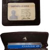 Lot of 2 New Business card case, card holder, fifty business ID string card bnwt