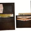 Lot of 2 New Style Trifold Leather Man’s Bifold wallet men's Billfold wallet new