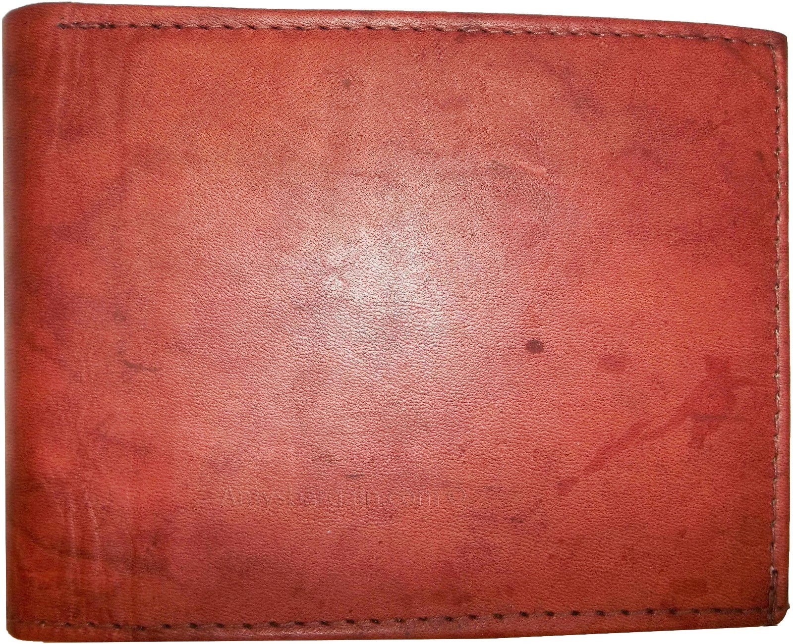 Lot of 3 Men's Bi fold Leather Wallet 12 Credit Card 2 ID billfold wallet br new - Image 13