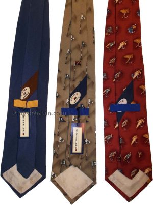 Lot of 3, Men's tie Cutter an Buck Designer Silk Men's Tie Neck Wear Made in USA - Image 7