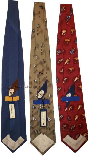 Lot of 3, Men's tie Cutter an Buck Designer Silk Men's Tie Neck Wear Made in USA - Image 8