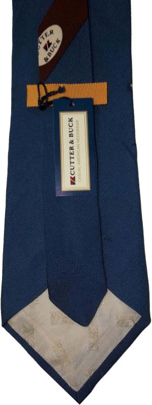 Lot of 3 Men's tie Cutter and Buck Designer Silk Men's Neck Wear Made in USA - Image 10