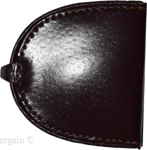 Lot of 3 New Burgundy Leather change purse, Coin case, Coin holder, change case - Image 7
