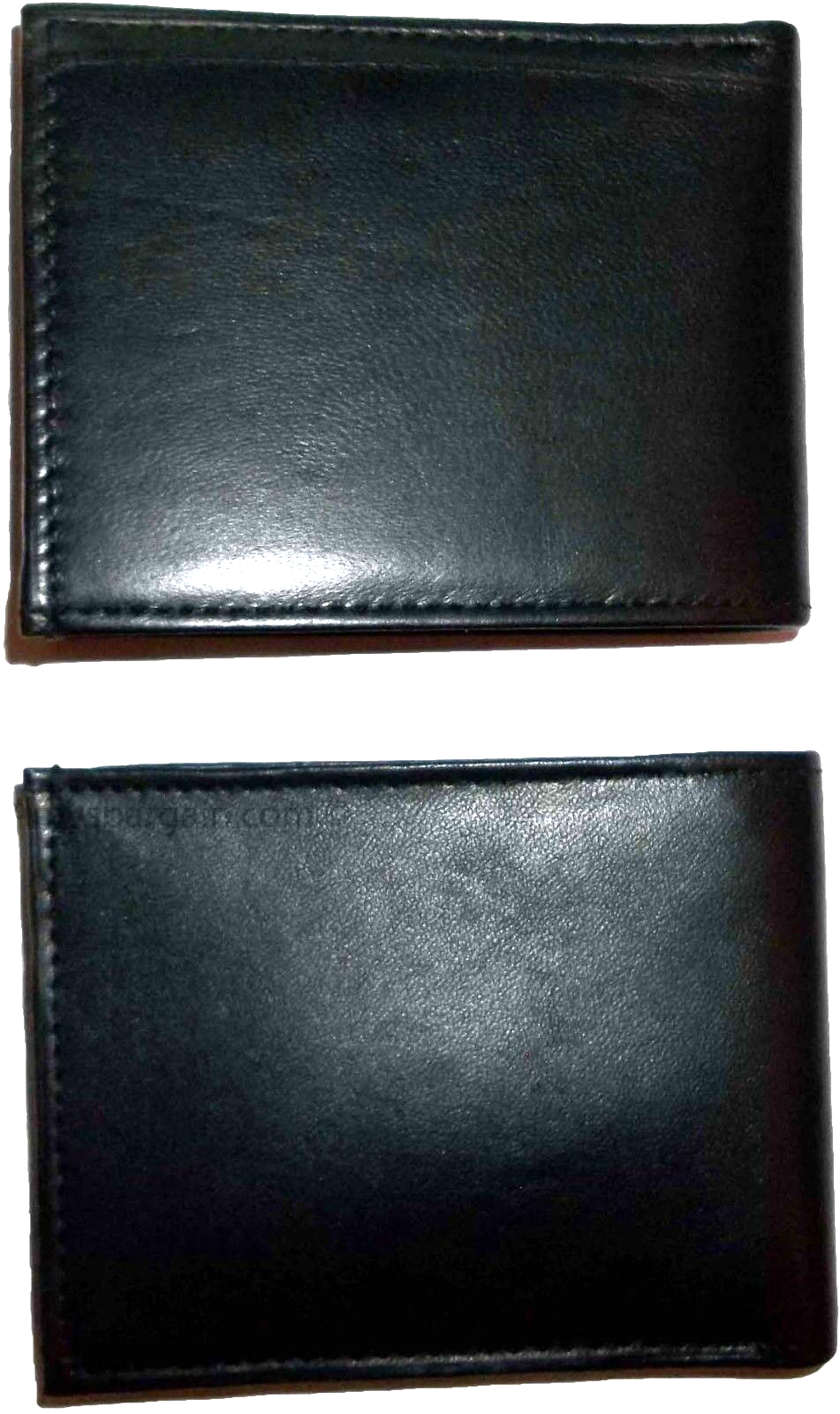 Lot of 3 men's leather wallet credit card holder 3 ID window billfold new wallet - Image 7